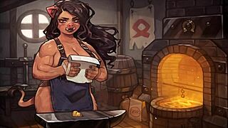 my pig princess game episode 14 with his daughter in curvy outfit.