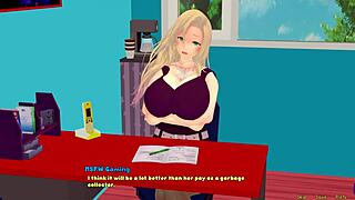 The broke guy turns into a naughty doctor in this caretaker series