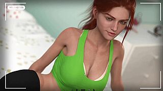 I Dive Into The Full Summer Heat Gameplay Part 2 With Horny Big Tits Brunette And Redhead In Bikini At Pool And Gym