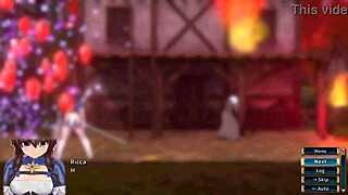 Holy Knight Ricca Gets Drilled By Rock Cock Toy