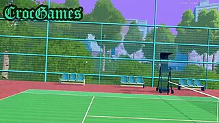 i play tennis game in anime hentai