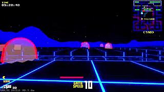 minus 8 - sexy pac man game blowjob big tits