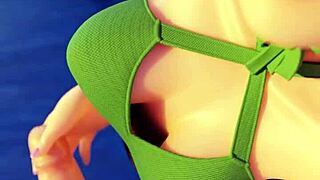 vicky gives head on the floor in blenderknight theperfectsin animation