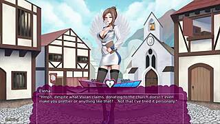 so this adventurer hits the town in monster girl dreams, no chit-chat