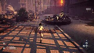 Stellar blade nude mod playthrough part 12 with curvy outfit and fat sexy 3d cartoon