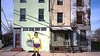 exploring the hood in bomb chika wow wow anime series