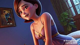 helen parr from the incredibles in nude r34 hentai collection