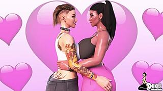 Lesbian lets BBC fuck her curvy Latina girlfriend for record deal in interracial action