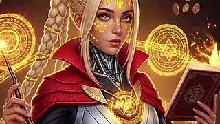 What are these animated AI girls up to in their world?