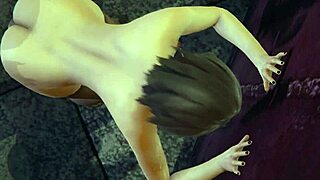 Bayonetta in 3d animation with subtle intriguing encounters