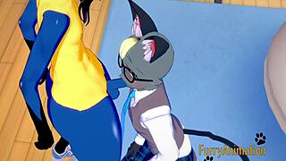 Animal crossing pokemon furry yaoi 3d lucario and raymond blowjob and fucked anime manga yiff japanese gay