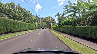 We Love Road Trips on Oahu Despite the Small Circumference Driving from the Windward Side