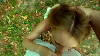 Intimate outdoor encounter with hot stepsister Marimoore ending in facial release