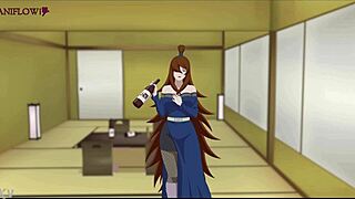 Chojuro fucks Mei Terumi in pov oral and anal sex.