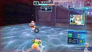 wet girls at the water park getting fucked in senran kagura hentai