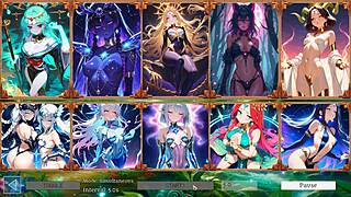 I explore battle babes hentai slideshow with Elara Seraphina's sexy elf tits