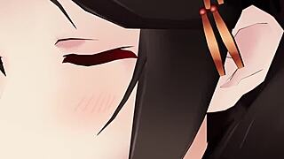 Shigure's Intense Emotions In Kantai Collection Hentai