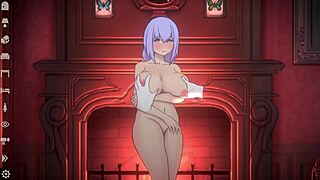 gameplay making sweet love with the doll in hentai game