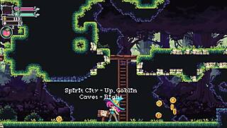 Flipwitch's Forbidden Hex in Cuphead Style