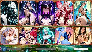i love these battle babes hentai game slideshow with 10 hot fantasy girls elara seraphina sexy anime cards