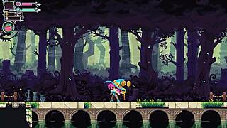 Want to see forbidden sex in Cuphead style pixel hentai?