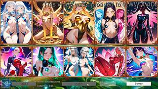 i love these battle babes hentai game slideshow with 10 hot fantasy girls elara seraphina sexy anime cards