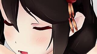 Shigure's Intense Emotions In Kantai Collection Hentai