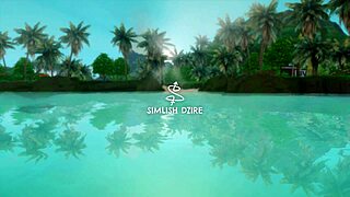 Overwatch 3D Hentai Preview with D.Va and Mercy in Beach Sex Outdoor Public Scene