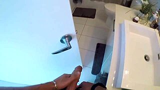 told her to use my shower as hers was broken