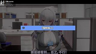 Bronya 3D animation in anime game with detailed scenes and characters