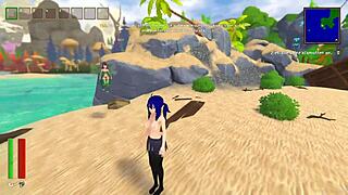 tropical monster girls seduce in gameplay