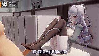 Bronya's Engaging 3D Animation In Anime Game Style
