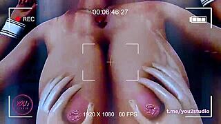 Secretul Zahiei Animație Porn 3d cu Harley Quinn cosplay cu țâțe și fund mare