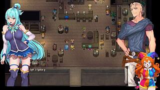 Part 2: Konosuba hentai game where this goddess corrupted our horny world!