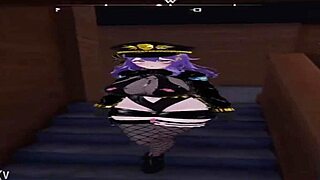 Hentai game 3d secrets of exposure purple hair guard girl masturbating wide 😏