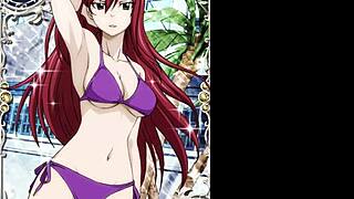 hottest anime girls erza scarlet episode
