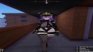 Hentai game 3d secrets of exposure purple hair guard girl masturbating wide 😏
