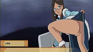 Teacher Una in a Scene