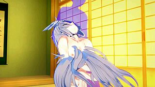 i love razor's armpitjob and anal sex in genshin impact yaoi