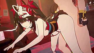 i watch sparkle's intense sex scene in honkai star rail 3d hentai animation