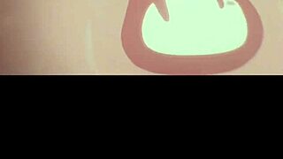 anime girl gets covered in cum during intense sex scene