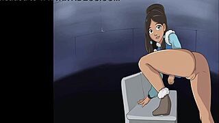 Teacher Una in a Scene