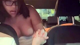 Uber driver fucks hot asian wife while cuckold husband watches her get pounded bareback by black guy