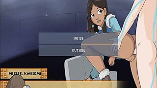 Teacher Una in a Scene