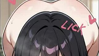 my girlfriend starts her streaming career by filming sex for the first time in this hentai game