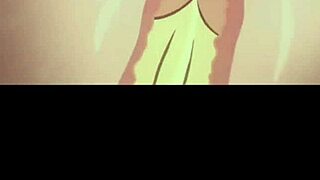 anime girl gets covered in cum during intense sex scene