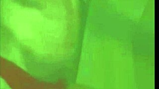 stretching on stool in red briefs close view