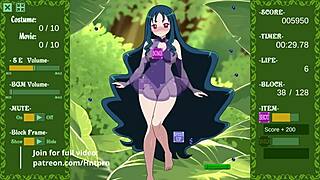 Razgaljanje v igri lomilca opek minigame