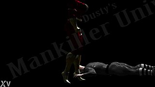 triplet lily makes a threat and shows her big tits