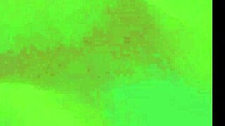 stretching on stool in red briefs close view